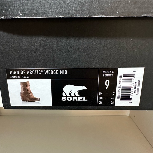 Sorel Brown Lace Up Boots with Durable Rubber Sole - Picture 2 of 2